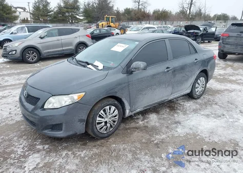 2010 Toyota Corolla Le из США, поврежденный, VIN 2T1BU4EE2AC487587